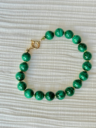 X-Large Malachite Bracelet 18.5cm