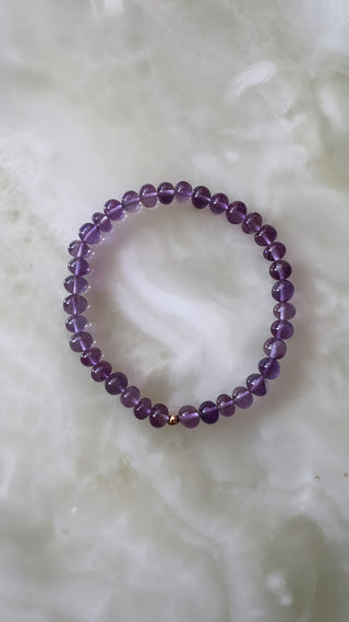 Amethyst Stretch Bracelet