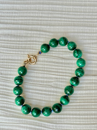 X-Large Malachite Bracelet 18.5cm