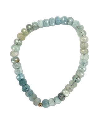 Blue Quartz Stretch Bracelet