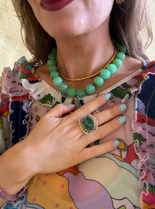 X-Large Green Goddess Collar