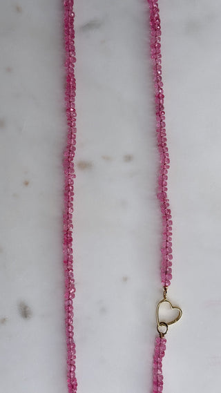 Medium Pink Topaz 62cm